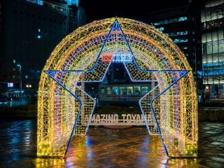 とやまスノーピアード 「ホワイトイルミネーションとやま」写真２