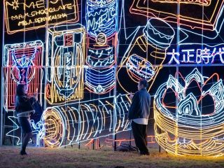 大阪城イルミナージュ「天下一統 光の章」の写真４