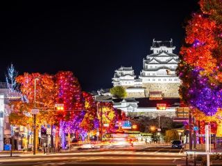 Himeji大手前通り・姫路城イルミネーション写真2