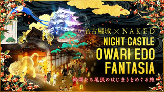 名古屋城×NAKED「NIGHT CASTLE OWARI EDO FANTASIA」写真２