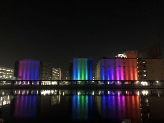 東京倉庫ライトアップ－ヒカリノソウコ－の写真３