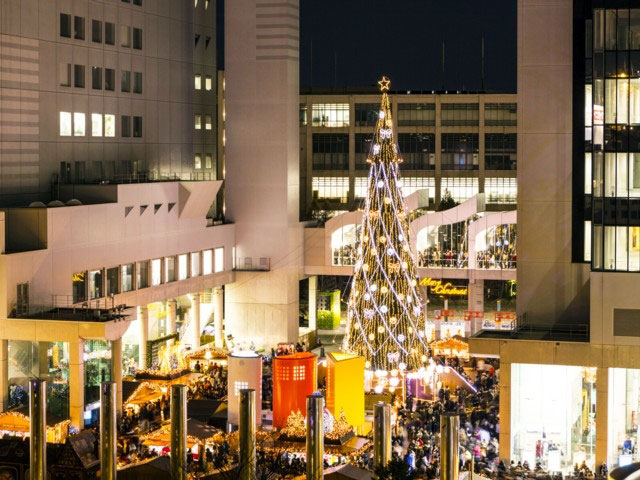 ドイツ クリスマスマーケット大阪21 イルミネーション特集