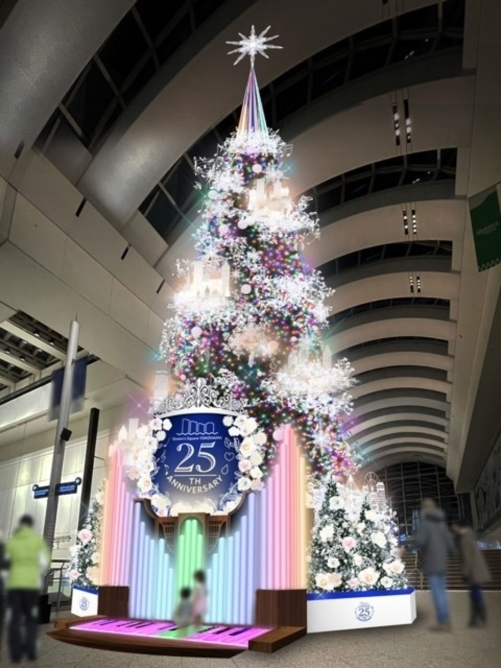 クイーンズスクエア横浜 カナデル クリスマス イルミネーション特集