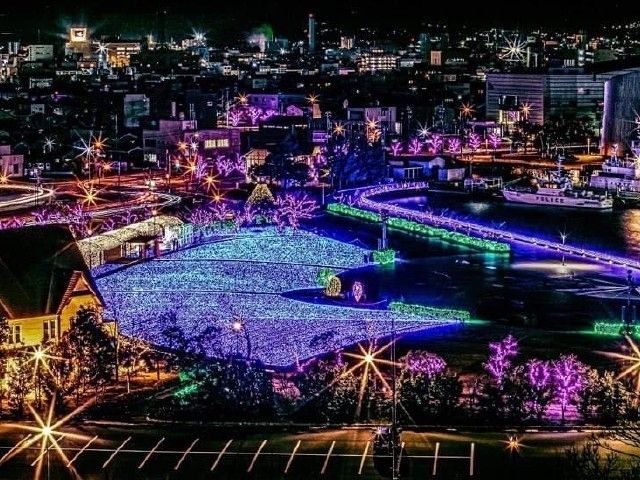 敦賀港イルミネーション「ミライエ」