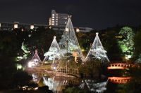 幕張新都心の日本庭園ライトアップ「見浜園灯ろうまつり」2024年11月16日（土）～24日（日）開催