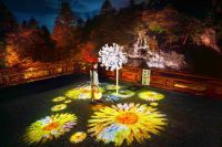 『NAKED夜さんぽ™ 石川・那谷寺』参加型アートDANDELION PROJECT、能登の復興を祈念し、那谷寺に展示