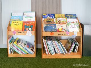 オトナも読んだら楽しい絵本がずらり