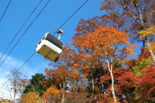 マウントジーンズ那須「紅葉那須ゴンドラ」2