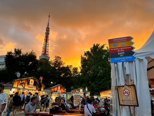 オクトーバーフェストin芝公園（御成門駅前）