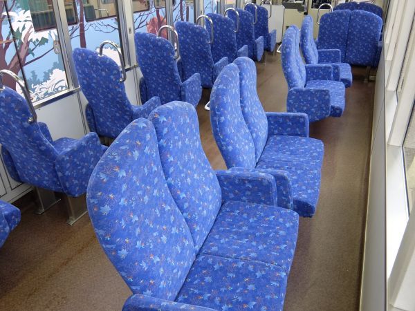 展望列車「きらら」（900系）車内