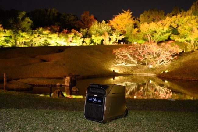 梅小路公園「朱雀の庭」の紅葉まつり