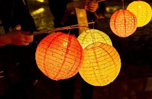 紙提灯販売(イメージ) 
