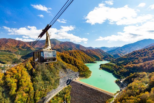 瞬間地上高230m 田代ロープウェー