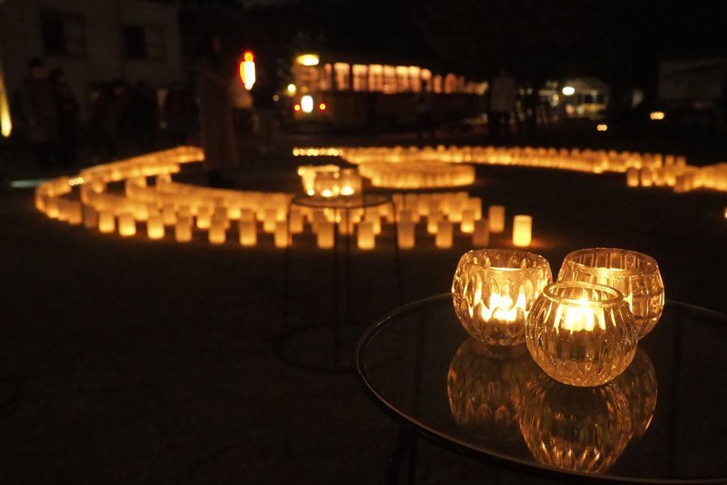 夜間特別開園 紅葉とたてもののライトアップ4