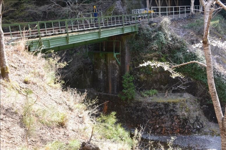 嵯峨野観光鉄道鴎谷（かもめだに）橋梁景