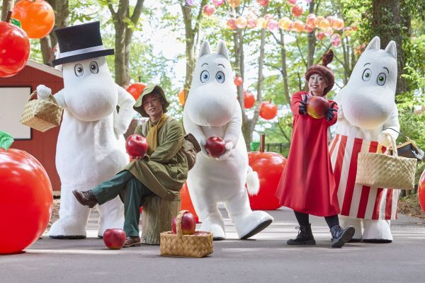 ムーミン谷の仲間たちと秋を楽しむ「アップル・ポップ・プレイタイム！」