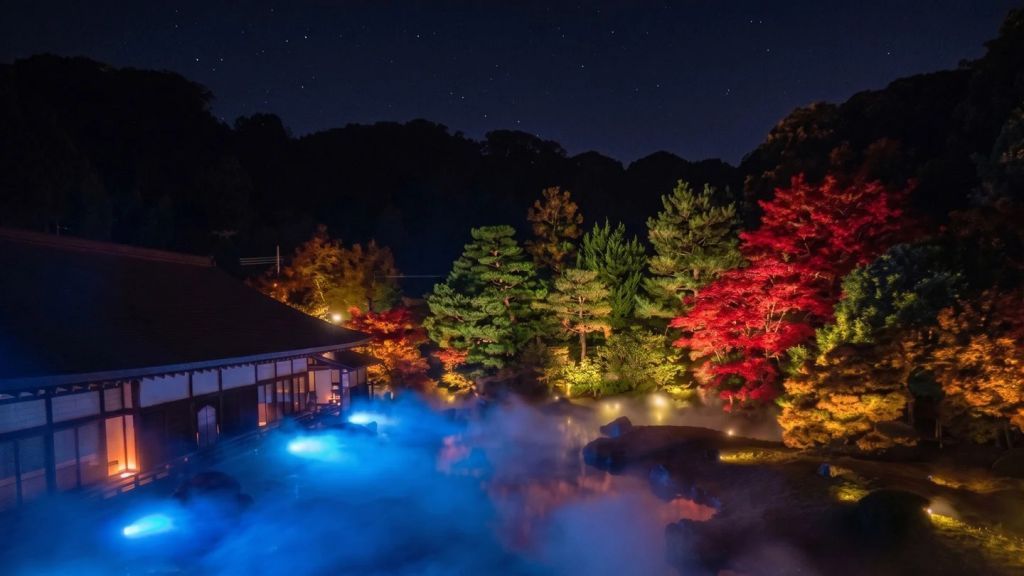 雲海に包まれる方丈庭園