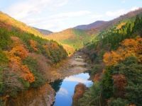 神通峡の写真