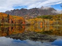 戸隠高原「鏡池」の写真