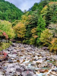 夕森渓谷の写真