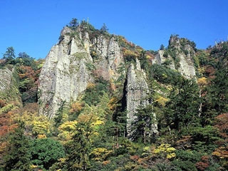 立久恵峡の紅葉 紅葉情報21