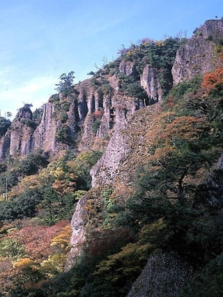 立久恵峡の紅葉 紅葉情報21