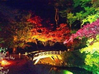 見晴公園・旧岩船氏庭園（香雪園）の紅葉の写真３