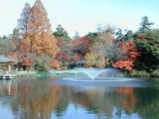高岡古城公園の紅葉写真１