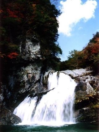 瀬戸川渓谷の紅葉の写真３