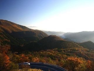 いろは坂の紅葉写真２