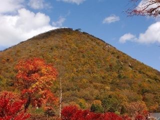 榛名湖の紅葉写真２