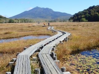 尾瀬ヶ原（群馬県側）の紅葉写真１