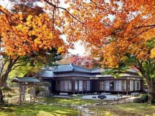 もみじ園の紅葉写真１