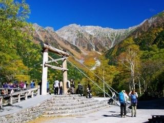 上高地の紅葉写真１