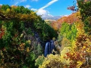 乗鞍高原の紅葉写真１