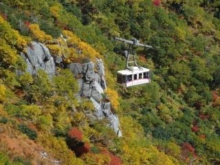 千畳敷カール・中央アルプス駒ヶ岳ロープウェイの紅葉写真２