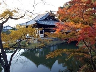 高台寺の紅葉写真１