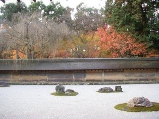 龍安寺の紅葉写真２