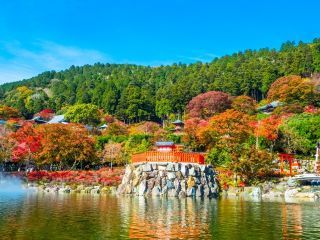 勝尾寺の紅葉写真１