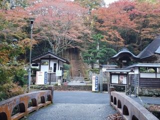 鰐淵寺の紅葉の写真３