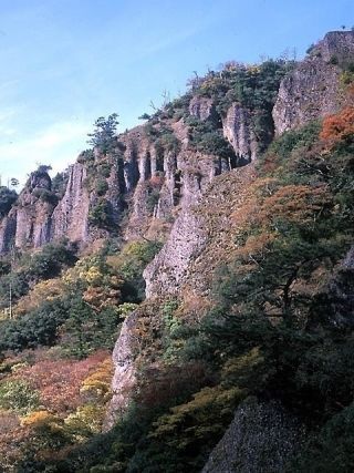 立久恵峡の紅葉写真２