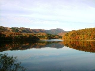 恩原高原の紅葉写真２