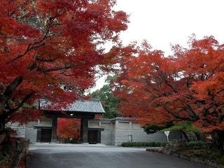 毛利氏庭園の紅葉写真２