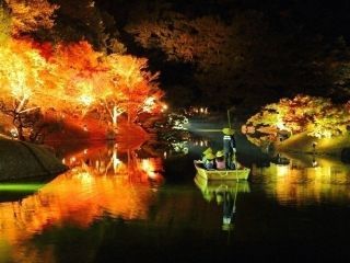 特別名勝 栗林公園の紅葉の写真３