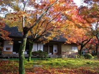 九年庵の紅葉の写真３