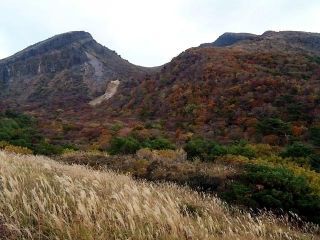 えびの高原の紅葉写真１