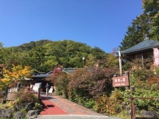 竜頭滝の紅葉写真２