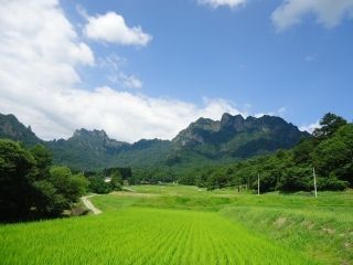 妙義山の紅葉の写真３