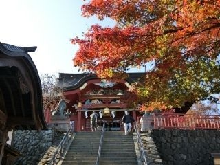 御岳山の紅葉の写真３