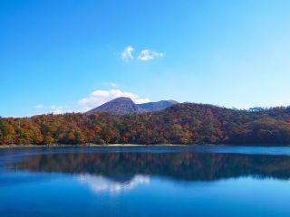 えびの高原の紅葉写真２